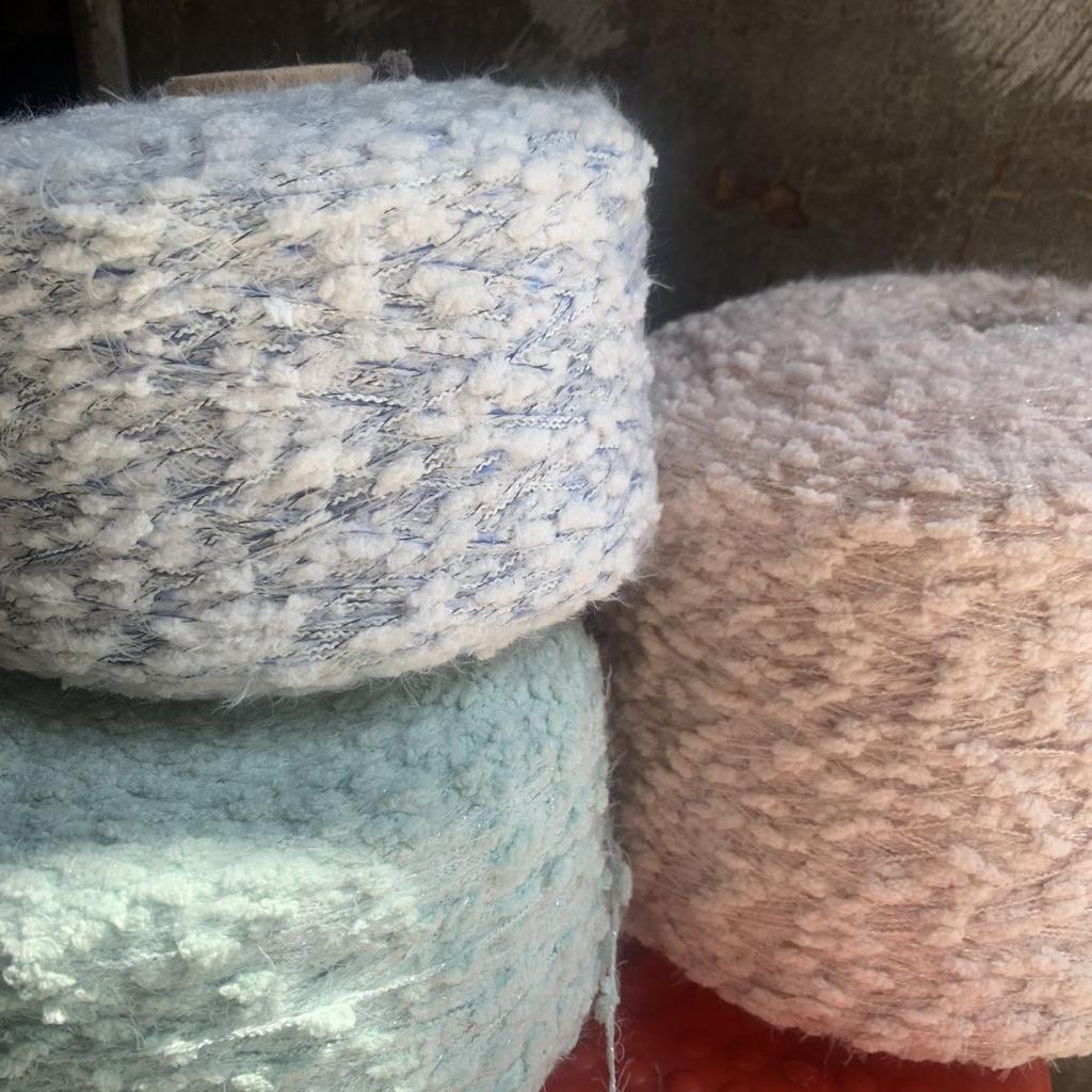 500g Silver Feather Bean Yarn Woolen Non Handwoven Gloves, Hats, Sweaters, Scarves, Shoes, Shawls DIY Knitting&Crocheting