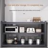 3-Tier Carbon Steel Kitchen Storage Rack