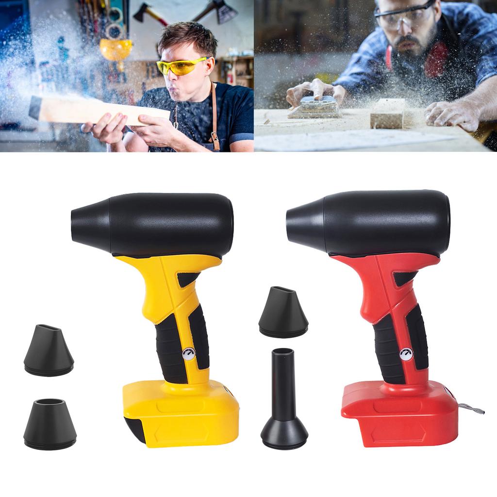 Jet Dry Mini Blower Cordless Fan Compatibles with 18-20V Battery 4 Adjustable Wind Speeds for Car Drying and Cleaning