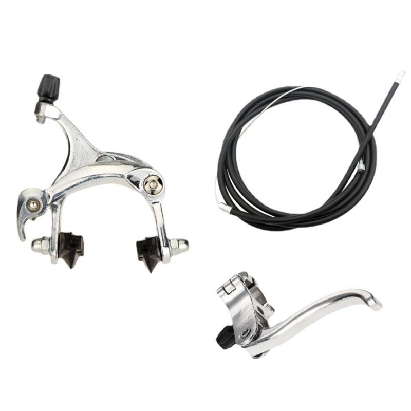 Bicycles Brake C Brake Caliper Set, Bicycles Rear and Front Brakes Set Bicycles Brake Levers Set for Mountain Bicycles
