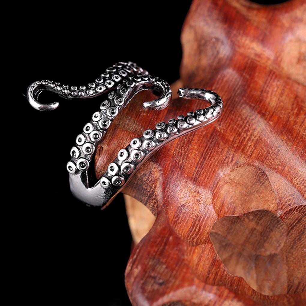 Alloy Polished Silver Hand Accessories Trendy Personalized Open Birthday Gift Gothic Vintage Classic Male Jewelries