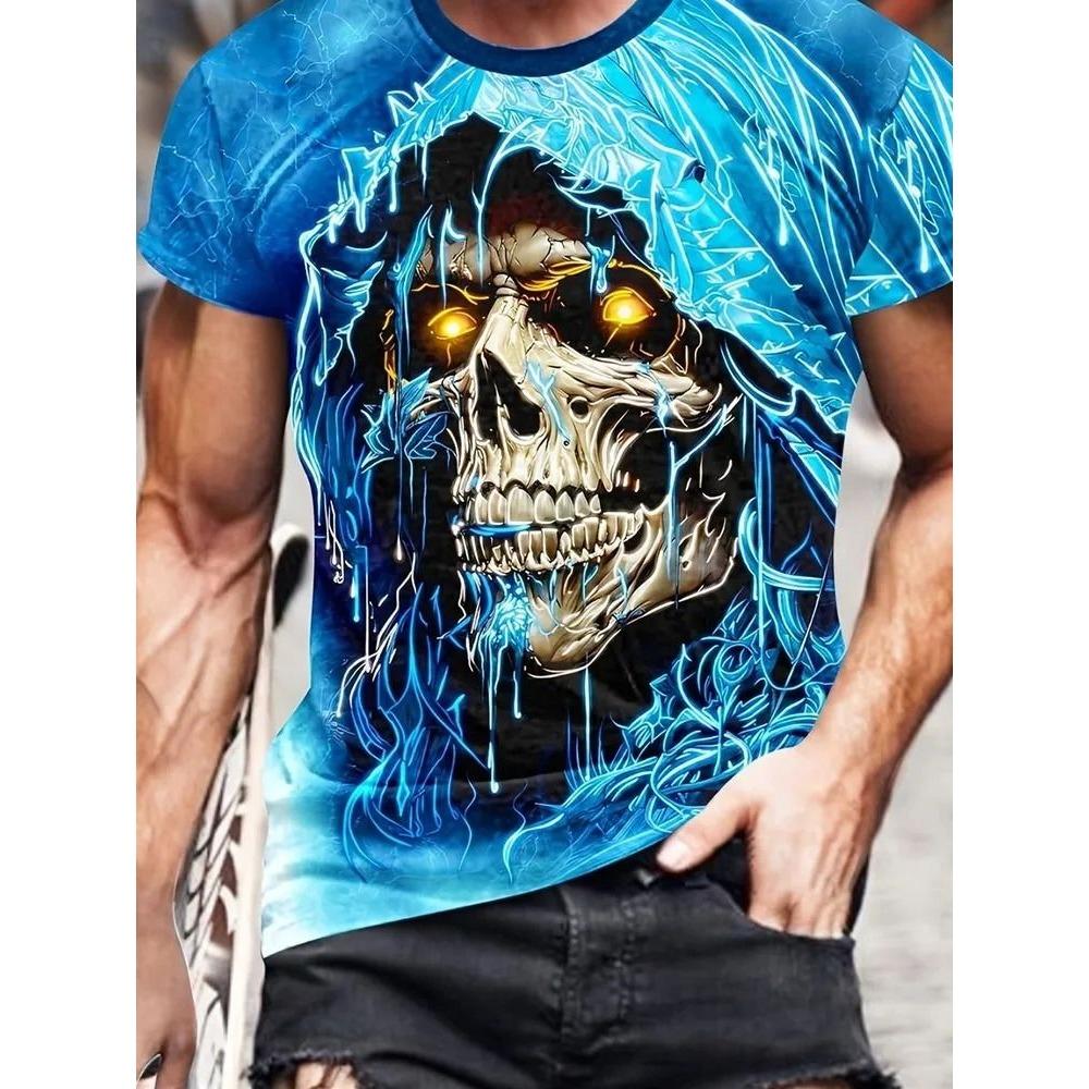 Men's 3D versatile casual top T-shirt
