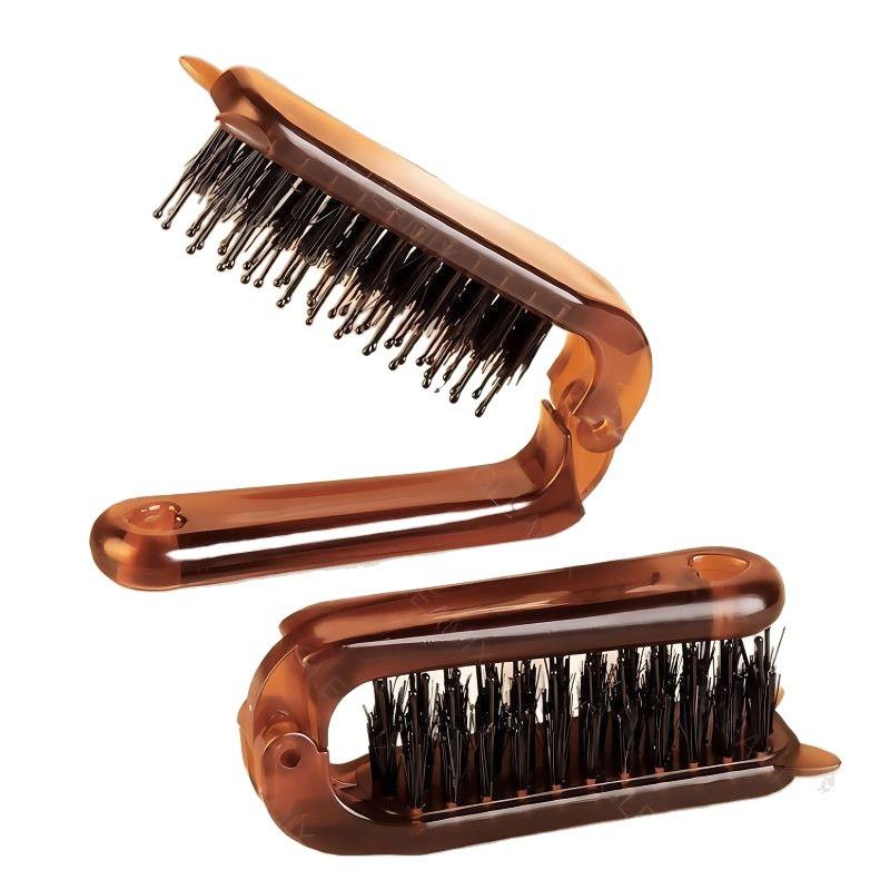 Borsten Haar Kamm Klappbarer Haar Kamm Flauschiger Styling Kamm Tragbare Klappbare Haarbürste Kamm