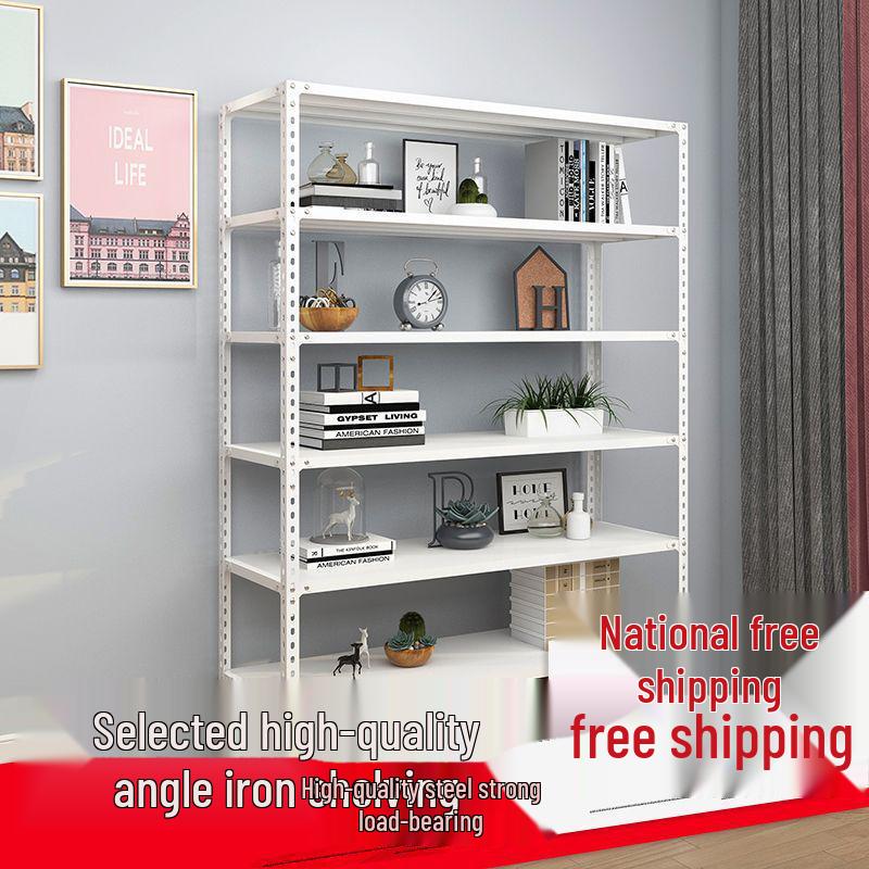 Adjustable Iron Storage Shelf for Home & Supermarket