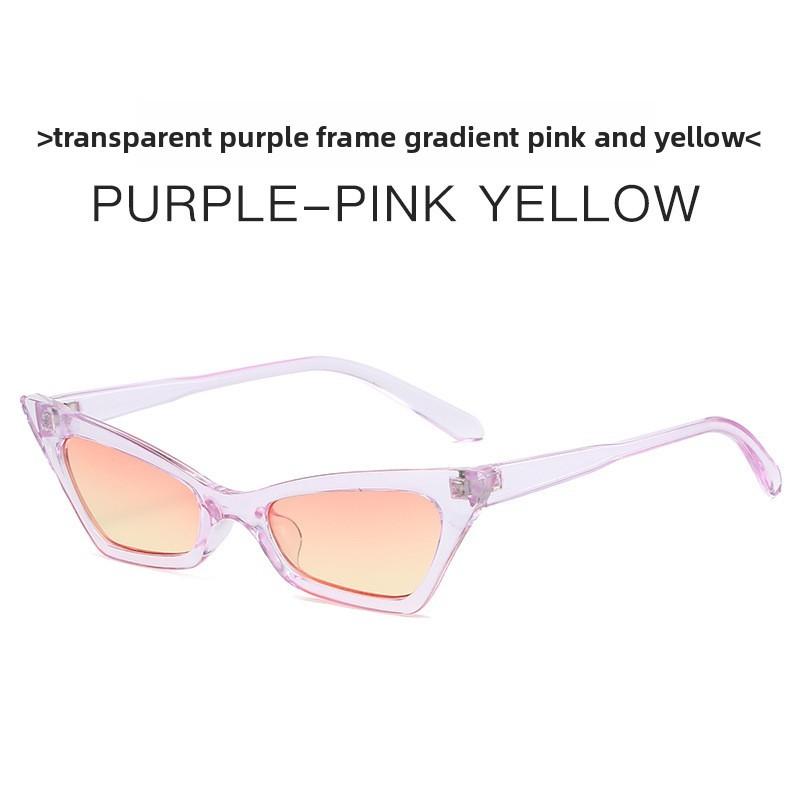 

Fashion Cat Eye Sunglasses With Uv400 Protection For Summer Outings And Party Wear Style8