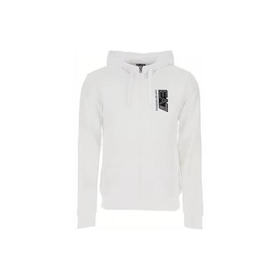 Ss23 Solid Color Casual Hooded Long Sleeve Sweatshirt Men Sweatshirt White 6KPM85-PJ05Z-1100