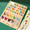 Children's Magnetic Wooden Marble Maze: Early Education & Logic Training Toy