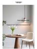 Terrazzo Creme Nachttisch-Pendelleuchte - Moderner Stil für Hauptschlafzimmer, Wohnzimmer, Bar, Treppenhaus oder Eingangsbereich.