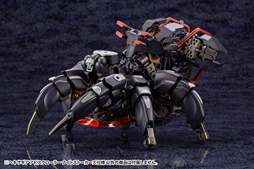 Hexa Gear Abyss Crawler Night Stalkers Version, Overall Width: Approximately 150mm, 1/24 Scale Plastic Model Kit, HG091