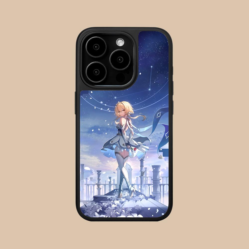 

Game GI Lumine Matte Surface Mobile Phone Case for iPhone 17 16 15 14 13 12 11 Air Pro Max Plus Colorful Cover iPhone 11