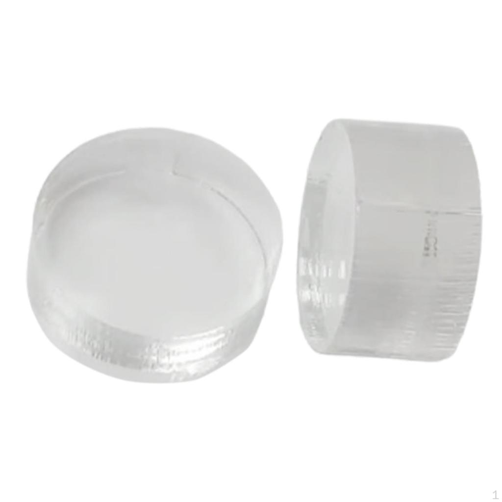 2Pcs Jump Cue Tip Replacement High Hardness Billiard Pool Diameter 14.6mm for Beginners