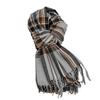New Korean Atmosphere Premium Plaid Scarf Female Autumn and Winter Student Couple Warm Scarf Male