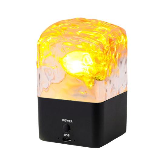 Decorative Ripple Projector Night Light with Bluetooth-compatible Speaker, 16 Color Changing LED Light, Ocean Dynamic Aesthetic Room Decor Ambient