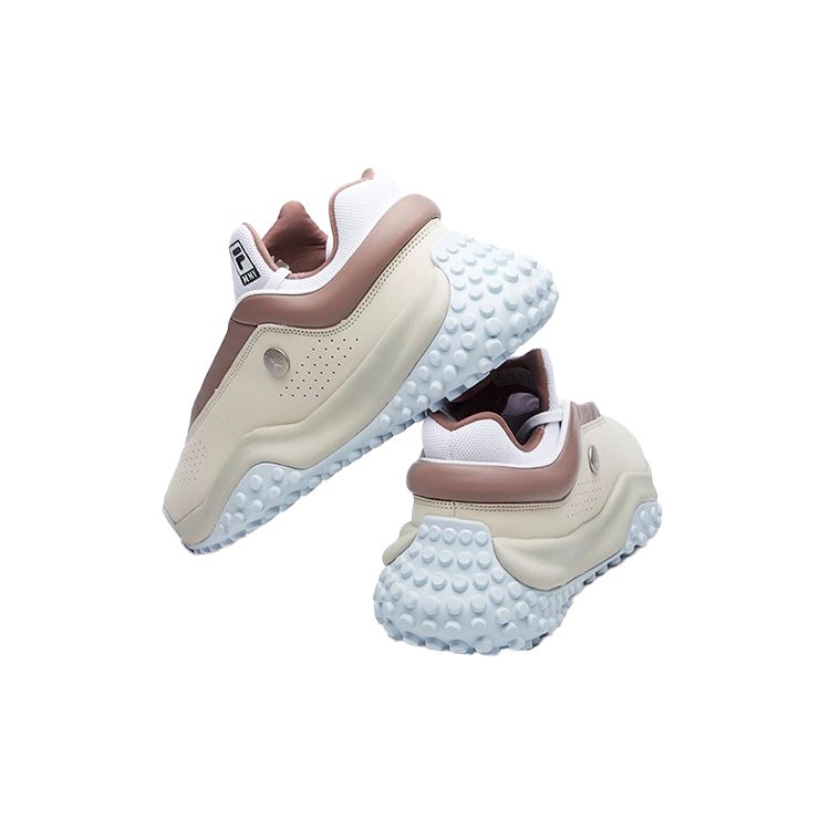 Mihara Yasuhiro X Fila FM Leather Fabric Comfortable Casual Low-Top Dad Shoes Men Sneakers White Brown F12M114136FWA