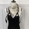 Silk scarf high-end new summer multi-purpose scarf shawl versatile decorative scarf headscarf triangle scarf waist
