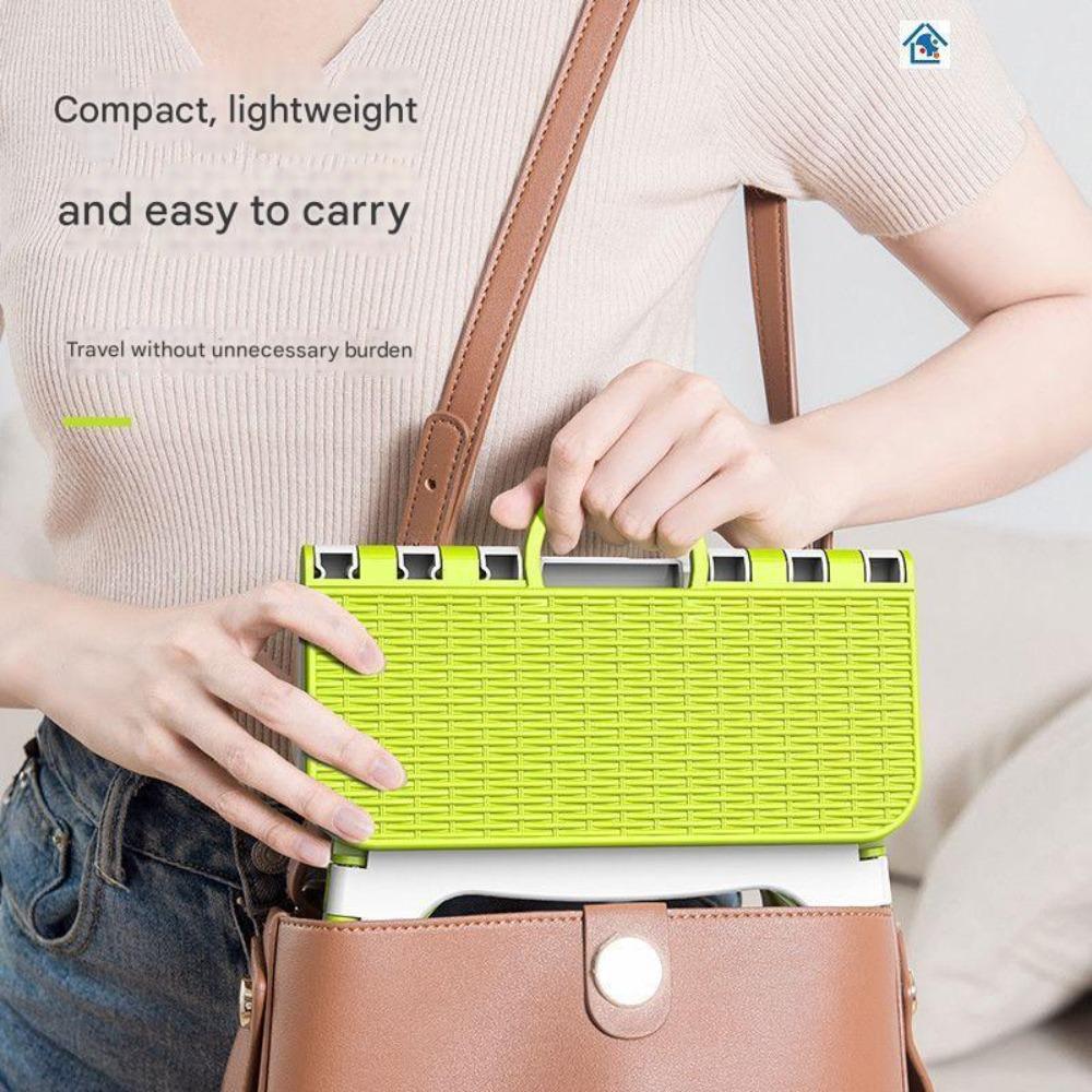 Thickened Bathroom Chair Plastic Step Stool New Folding Small Stool Outdoor