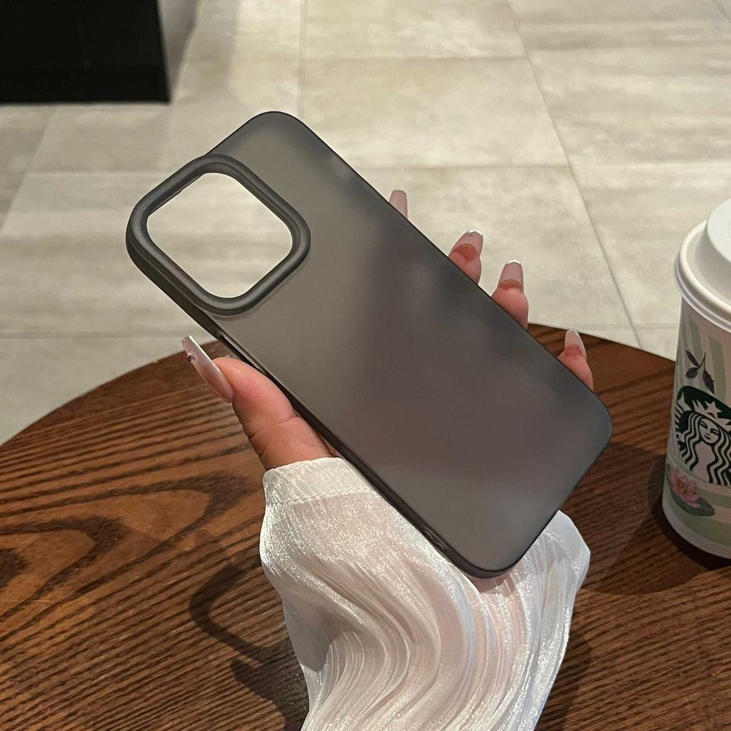 Capa de Celular Fashion Soft Matte Candy Para iPhone 17 16 11 12 13 14 15 Pro Max Plus X XS Max Capas Transparentes de Borda