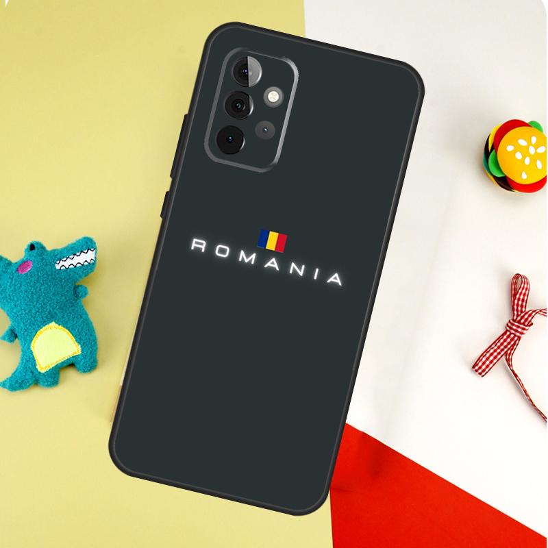 Romania Flag Case For Samsung Galaxy A54 A34 A24 A14 A12 A22 A32 A42 A52 A72 A52S A51 A71 A13 A53 Cover