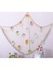 1pc  Creamy White Fishing Net Beach Theme Decor for Party Home Living Room Bedroom Mediterranean Style Decor Wall Decoration