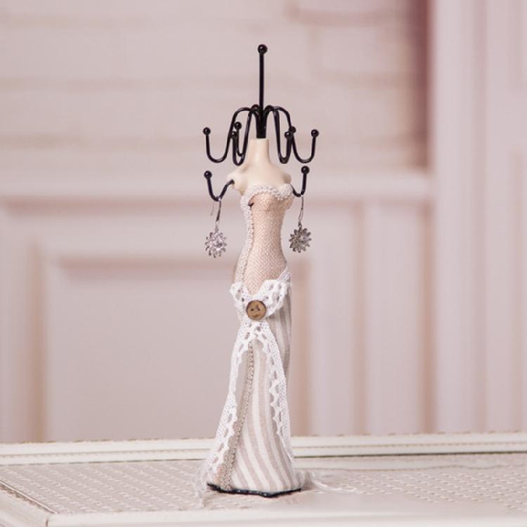 Delicate Jewelry Stand Shelves Chic Jewelry Tower Rack Fashionable Model Holder