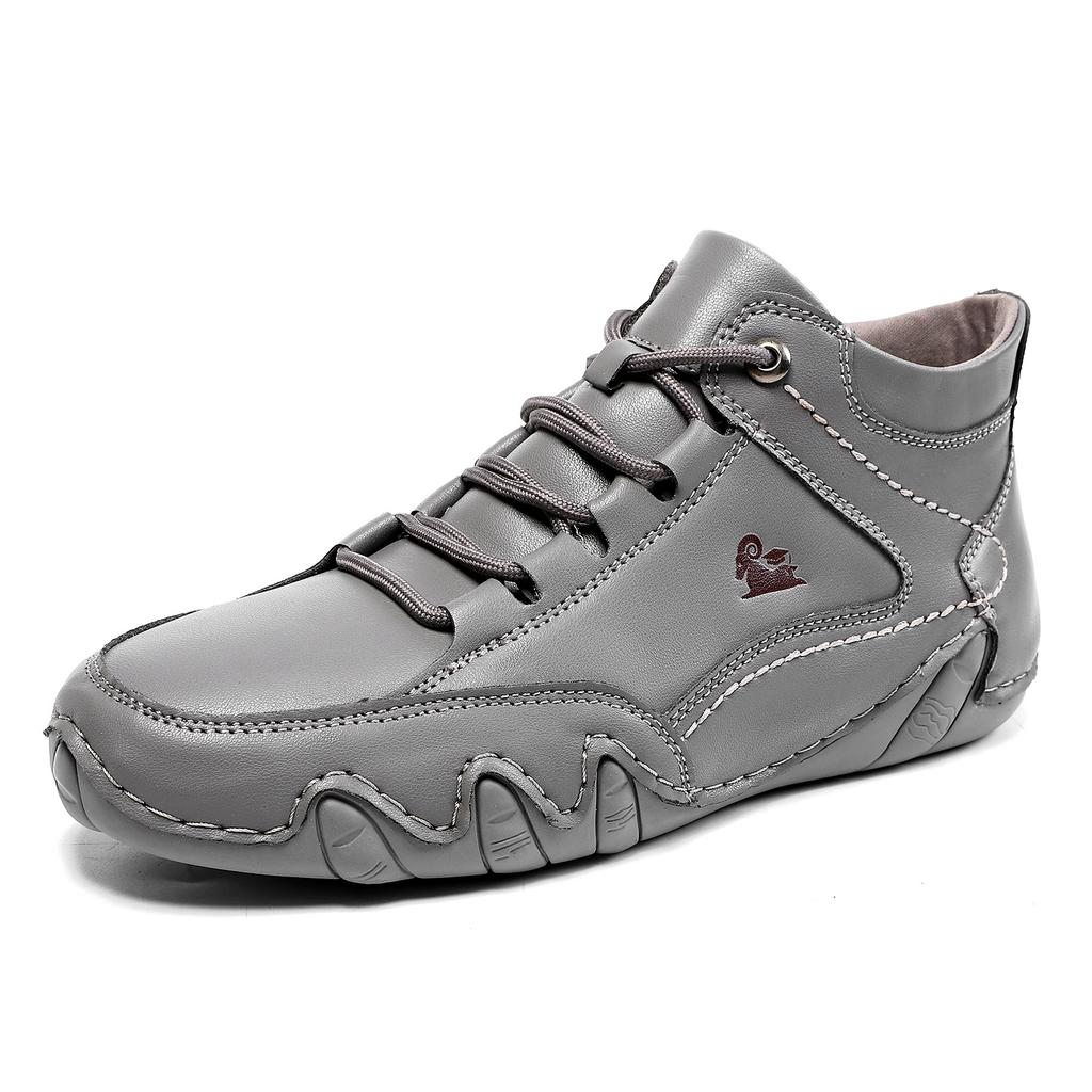 Octopus Herrenschuhe beliebte High-Top Martin Stiefel Herbst und Winter Herren Freizeitschuhe kurze Stiefel Fuchsschuhe