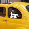 New line dog car stickers, vehicle couplets, triangular window car stickers, window stickers, creative decoration