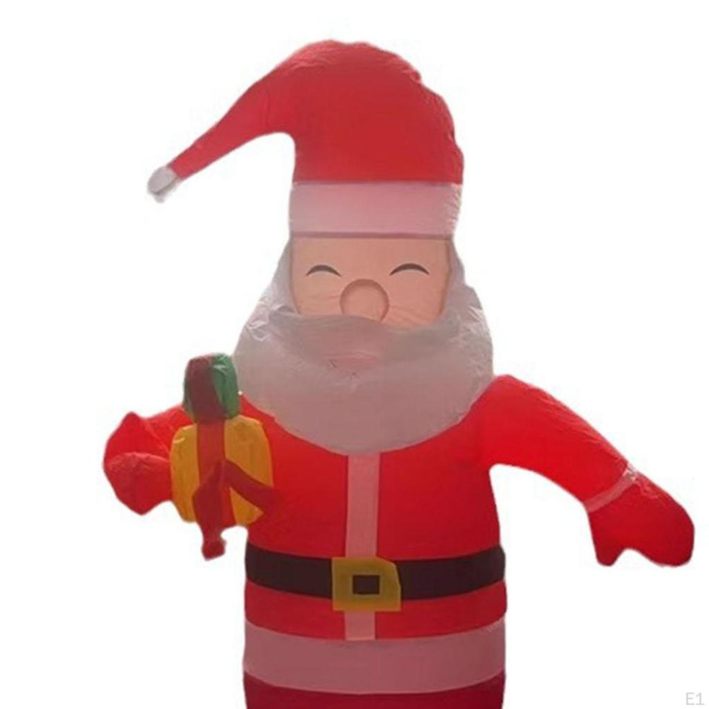 Weihnachten Aufblasbare Santa Claus, Beleuchtete Weihnachten Hof Dekor, 4,92 ft Outdoor Dekoration für