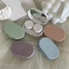 Candy Color Portable Mini Contact Lens Case Easy Carry Lenses Storage Box Eye Care Container with Mirror Lenses Box