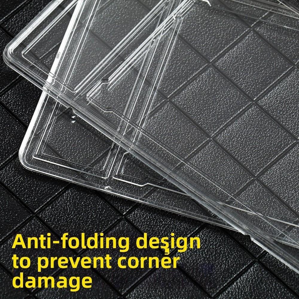 Transparent Collectible Card Box Removable Trading Card Protection Box  Storage Display