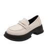 Retro Style Women Mary Jane Shoes Fashion Shallow Slip On Pumps Ladies Outdoor Thick Bottom Dress Shoes
