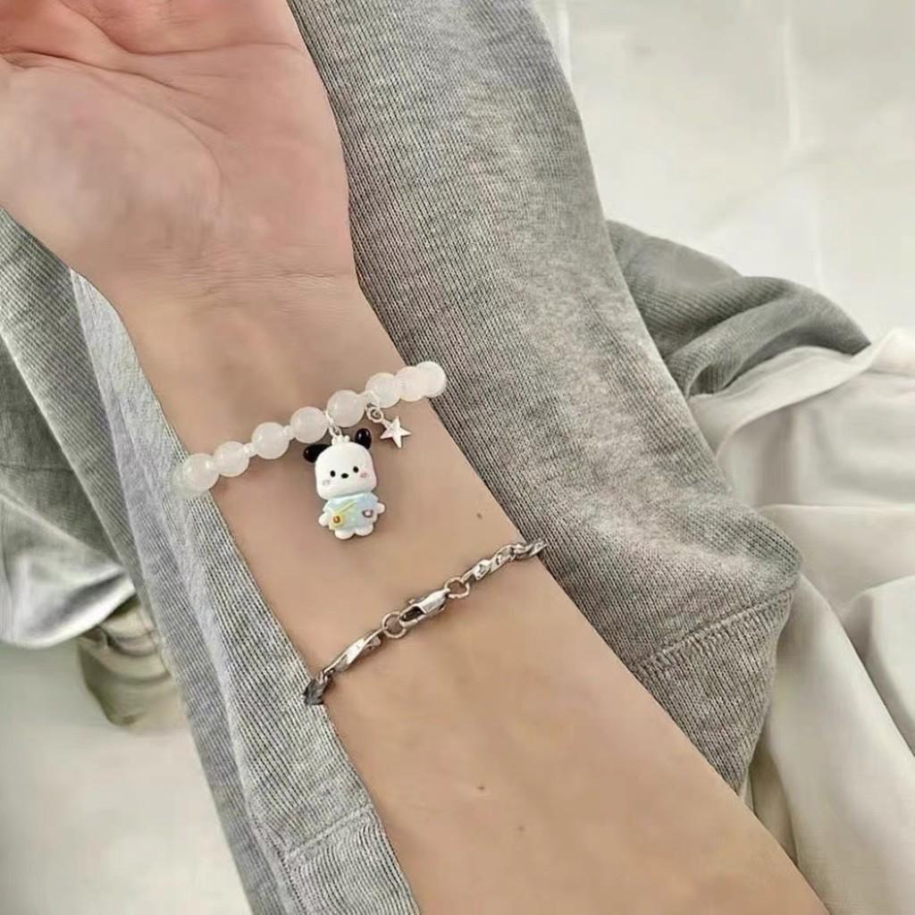 Cartoon Cute Cat Bracelets For Women Unique Stylish Handmade Geometric Jewelry