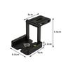 Z-Shaped Folding Phone/Desktop Camera Quick Release Plate Tripod: Universal Macro Slider