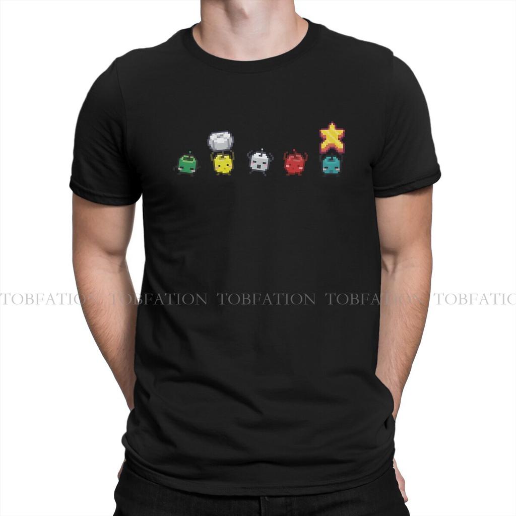 Stardew Valley Little Junimos T Shirt Graphic Unisexs Tees Summer 100 Cotton Clothing Oneck Tshirt