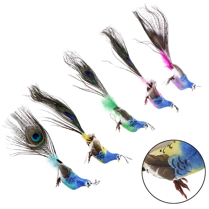 1PCS Parrot Artificial Birds Fake Foam Animal Simulation Feather Birds Models DIY Wedding Home Garden Ornament Decoration