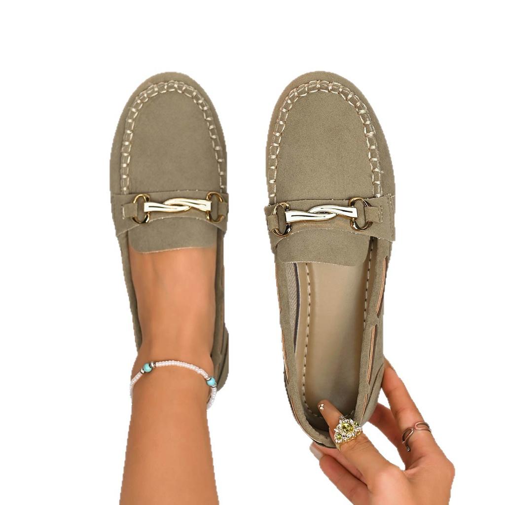 Large Size Mary Jane Shoes Spring and Autumn New Shallow Mouth Round Head with Skirt French Evening Single Shoes