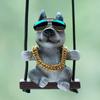 Fun Dog Expression Car Hanging Decoration Multiple Styles Resin Craft Safe Dashboards Decoration Present for Driver