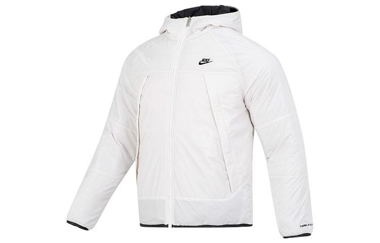 Nike Puffer Jackets Men's Black Hooded Moderate Quilted Padded Jacket DH2784-030