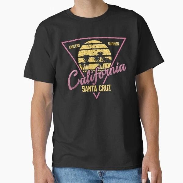 Santa Cruz California Summer Vibes Tshirt Class Made In Usaaus Tshirt S2xl S