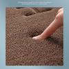 Fleece Engraving Bathroom Thickening Mat Bath Non-slip Carpets In Wash Basin Bathtub Side Floor Rug Shower Room Doormat Memory Foam 3D Pad