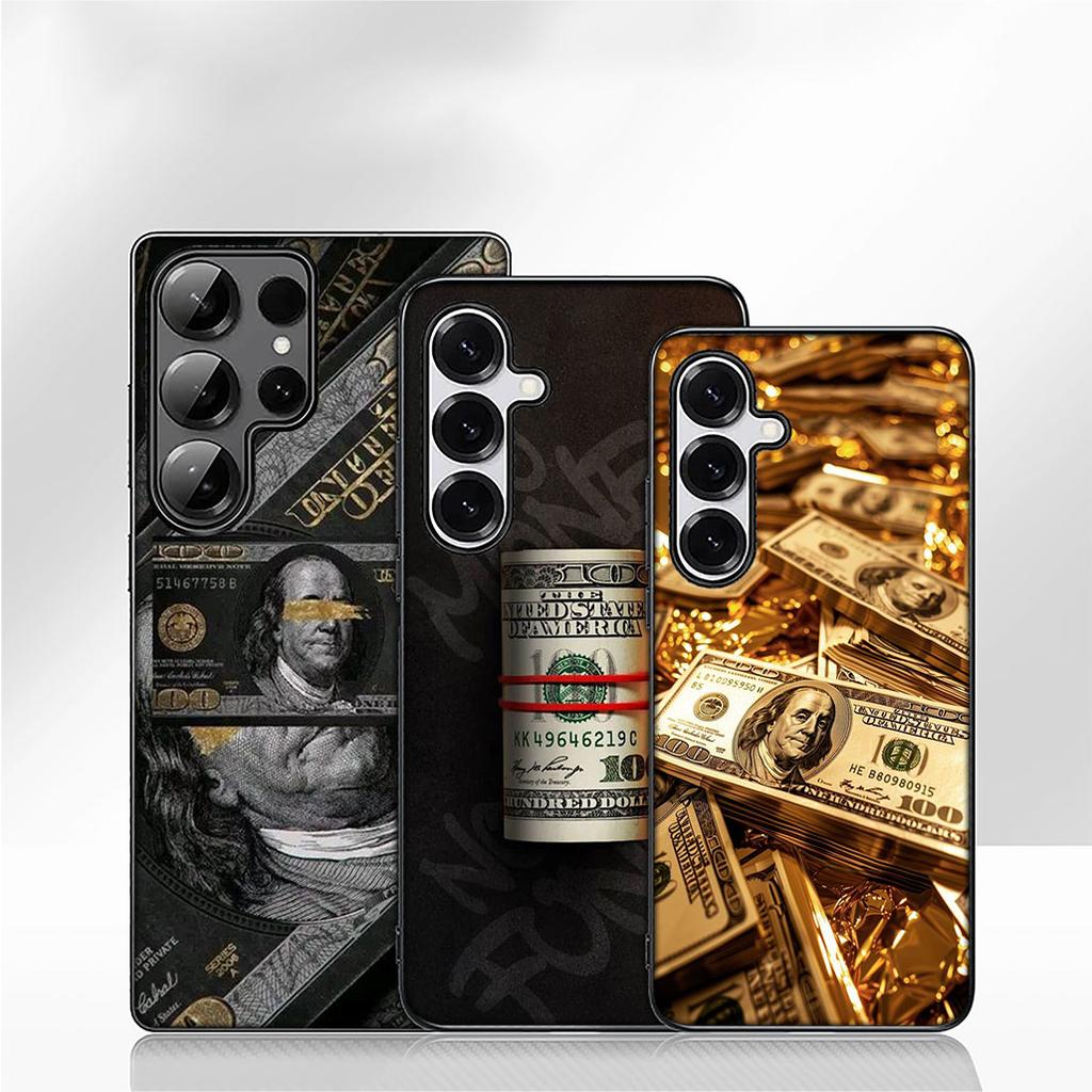 for Motorola Moto G04 G13 G14 g45 G23 G20 G32 G34 G35 G64 G82 G84 G53 G60 G72 E14 E15 E13 E22 Case Wallpaper Money 100 D-Dollars