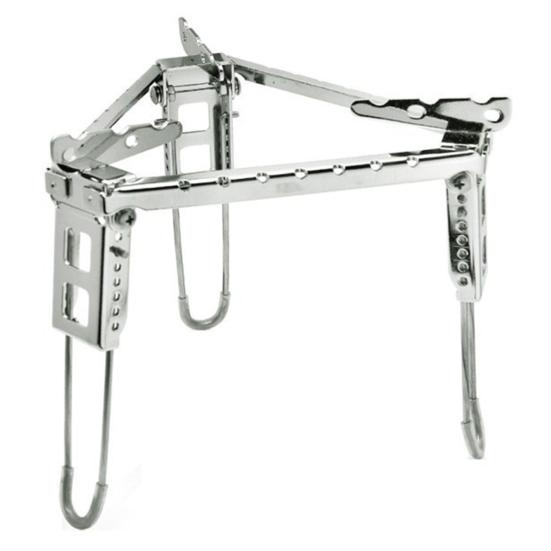 Outdoor Camping Hiking Alcohol Stove Stand Folding Pot Burner Rack Ultralight