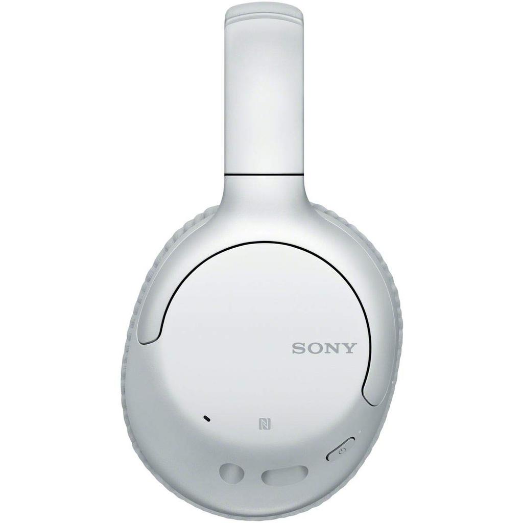 Sony Kabellose Noise Cancelling Kopfhörer Bluetooth bis zu 35 Stunden kontinuierliche mit 2020 Weiß W WH-CH710N kompatibel, Wiedergabe, Mikrofon, Modell,