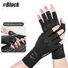 Breathable Fabric Fingerless Gloves Compression Wrap Arthritis Hand Wraps  Daily Hand Support