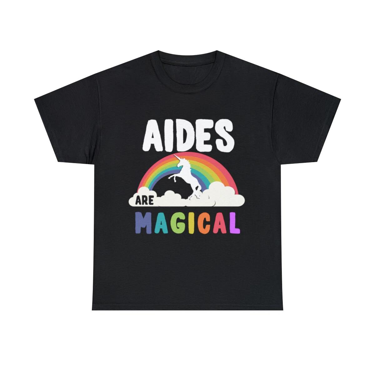 Aides Are Magical Graphic Tee Shirt, S-5XL 3XL
