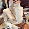 Women's Spring & Autumn Slim-Fit High-Neck Knit Sweater - Loose Inner Wear Base Layer Top