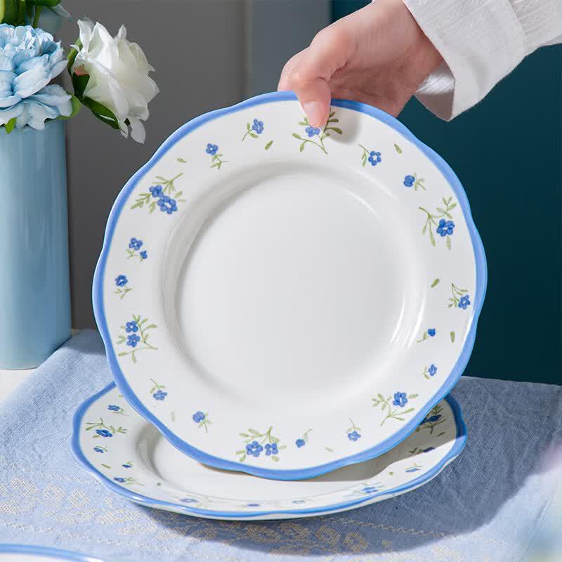 Hao Ai Jia Landai 14-Piece Ceramic Dinnerware Set