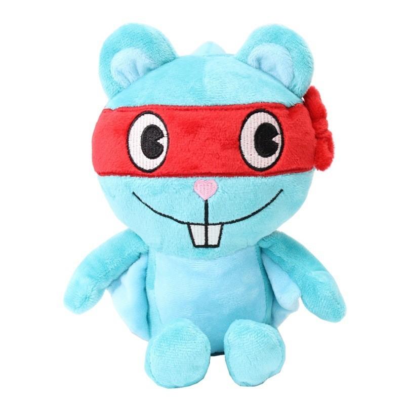 Adorable Flippy Plush Toy Ultra-soft Short Plush Military Bear Happy Tree Friends