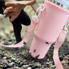 Water Bottle Carrier Bag Holder Adjustable Shoulder Strap Cup Sleeve Tumbler 30/40 Oz Water Bottle Sling Bag Sleeve Holder Carrier