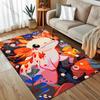1 Stück Süßer roter Salamander Teppich für Wohnzimmer Schlafzimmer Sofa Heimdekoration Rus Rutschfeste Bodenmatte Luxusgeschenk