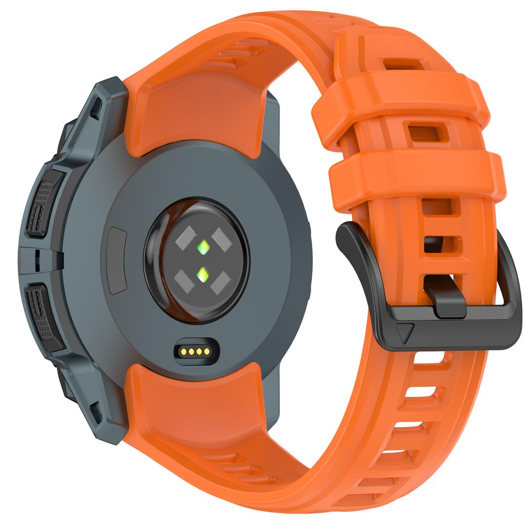 For Garmin Instinct 3 45mm Watch Band 22mm Silicone Replacement Strap